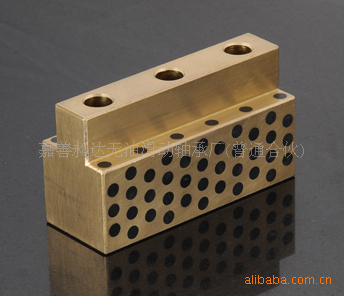 耐磨自润滑滑块，铜滑道