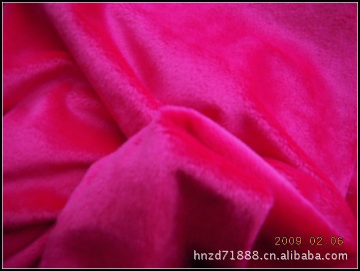 供应全涤超柔短毛绒