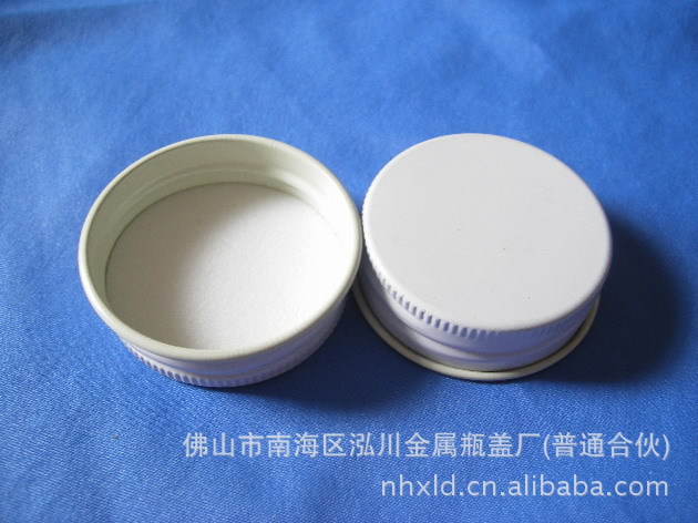 批发供应直径63mm铝螺纹瓶盖 胶印丝印工艺 现货（图）