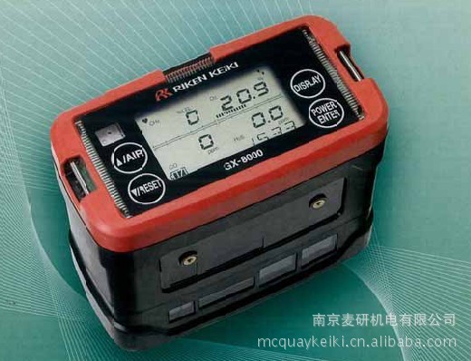 GX-8000.泵吸式氧气检测仪.日本理研 ABS认证