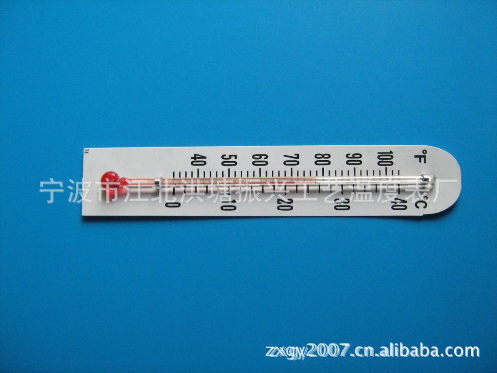 供应温度计  工艺品PVC温度计
