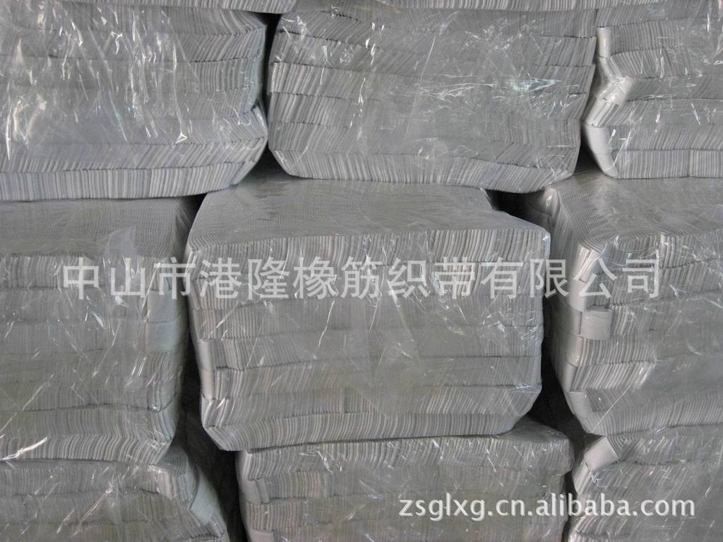 奉化 TESTEX认证橡筋橡根松紧带 oeko-tex 牛筋皮筋丈根黑白现货