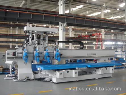 重达16吨的重型双台面四个主轴四个付轴日本庄田CNC加工中心