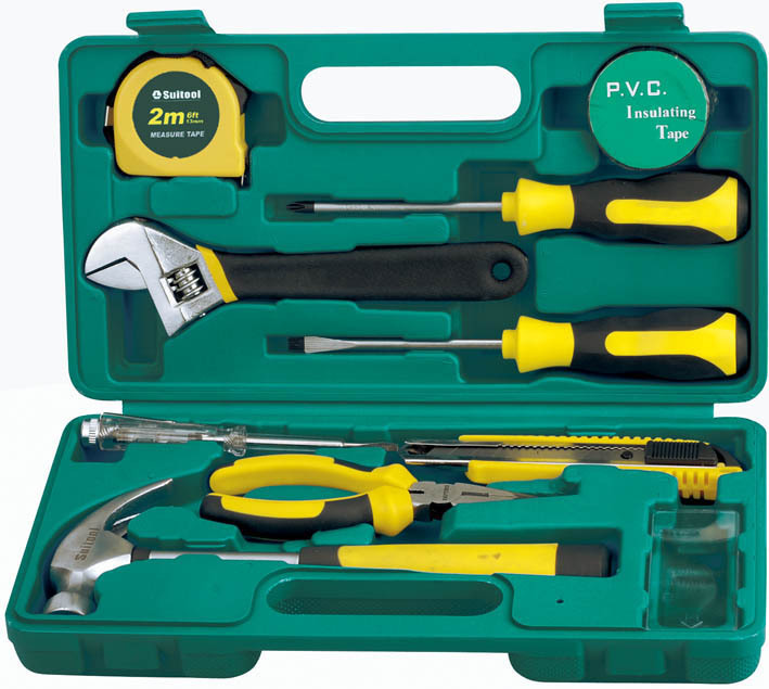 德普斯威10件基本维修组套工具,组合工具，家用套装，五金工具