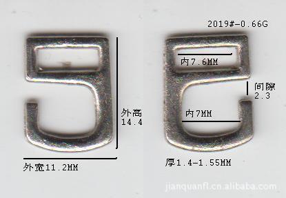 九字扣  ／内7mm