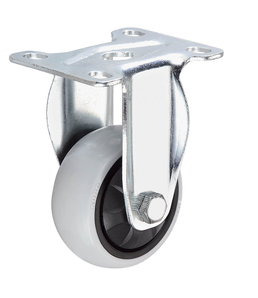 供应上海脚轮 聚丙烯PP轻型轮 2寸脚轮 定向脚轮 中山脚轮