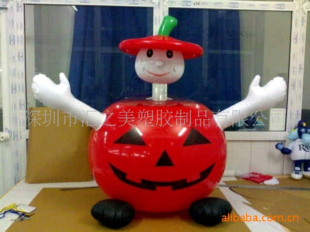 供应PVC充气圣诞礼品玩具:圣诞树,圣诞南瓜,雪人(图)