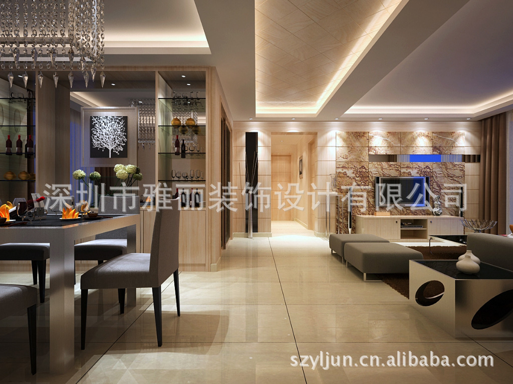 室内装修　商业中心娱乐场所装修施工半包全包装修设计公司一条龙