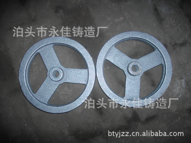 泊头铸造厂家直销 HT250 HT300 铸造加工轮式皮带轮 钢丝轮铸件