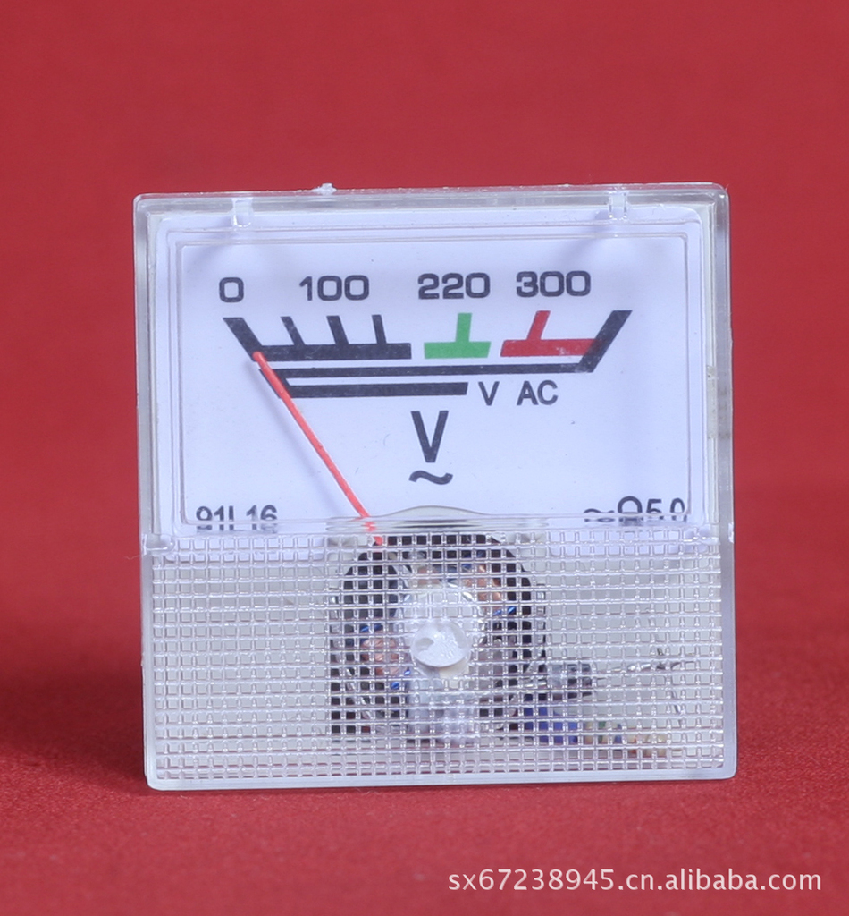 220V电压表 交流电压表 指针式电压测量仪表