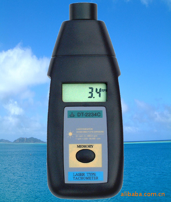 DT-2234C PhotoeleCtriC TaChometer Non-ContaCt TaChometer Motor TaChometer Can Be Given with RefleCtive Strips