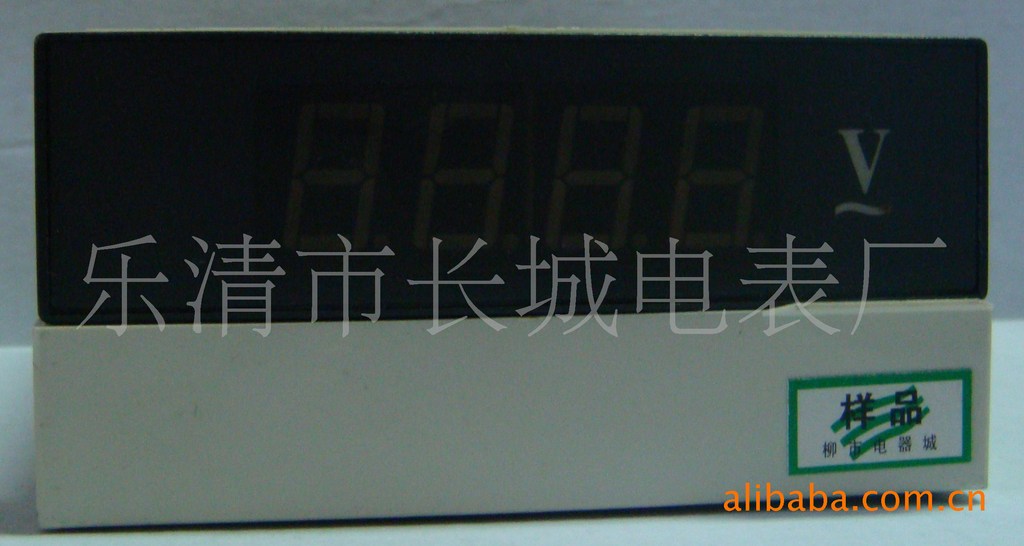乐清市长城电表厂 DP35 450V 数显交流电压表