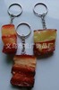 Realistic keychain PVC, artificial food, resin, Birthday gift