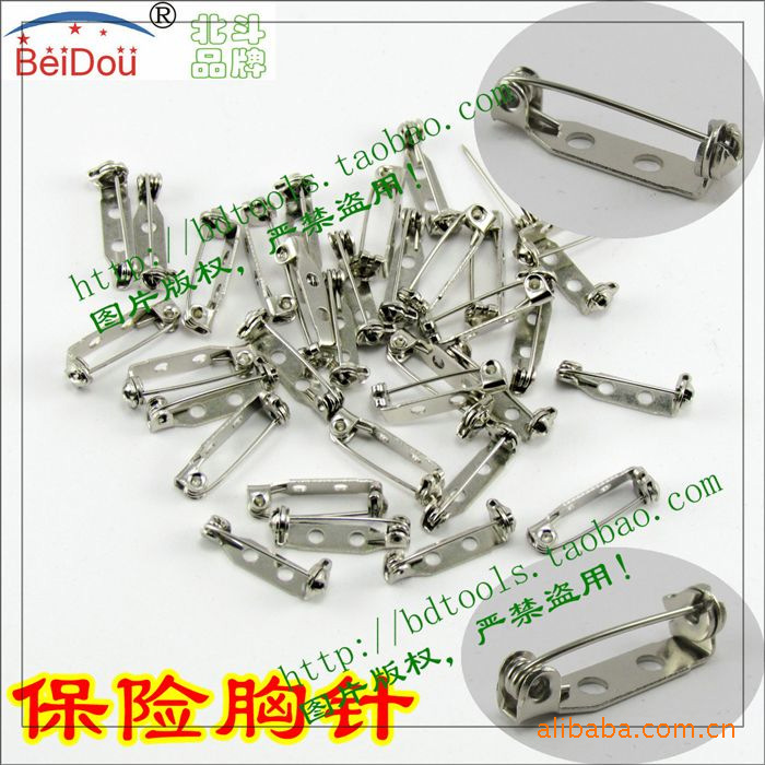 黄铜保险胸针异形别针金属胸针