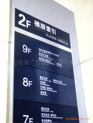 aluminium alloy Signage Office floor Cue board Single Combined Arc Sign making direct deal