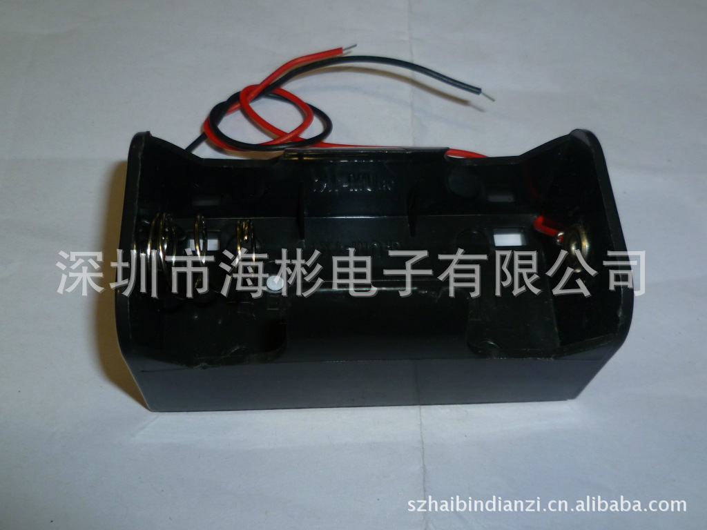 厂家直供2号1节电池盒，2节，3节，4节，2号电池盒