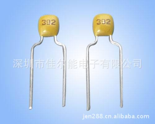 生产销售优质独石电容器392/50V径向独石电容器