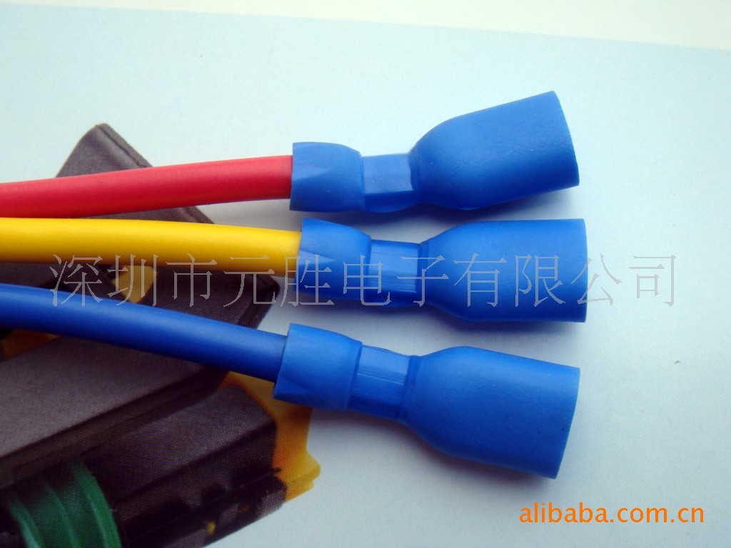 6.3插簧全包预绝缘端子线  250预绝缘全包端子线