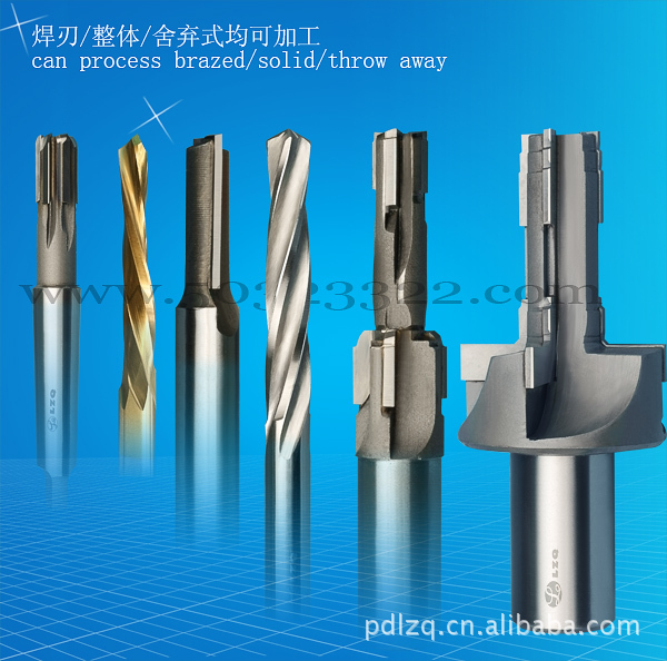 整体硬质合金直槽铰刀