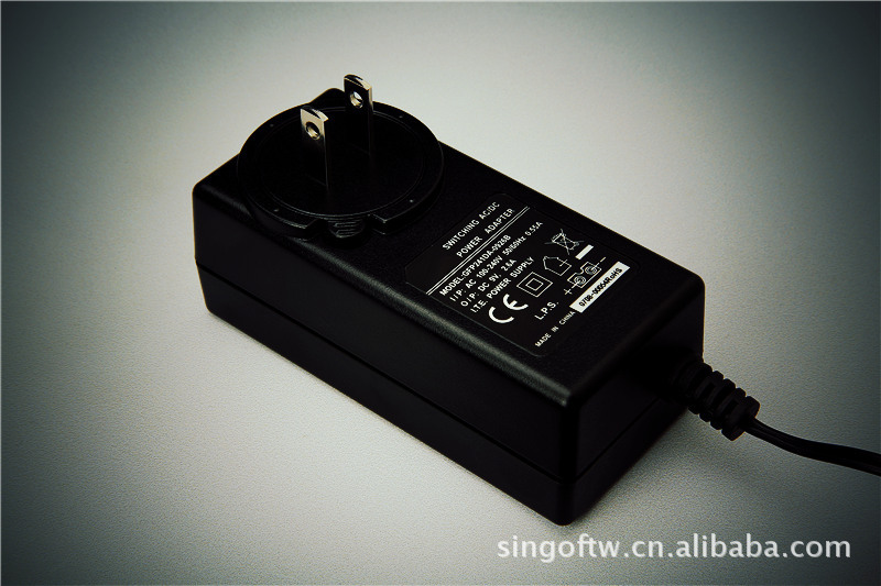 供应多国认证显示器电视机专用12V4A电源适配器超低温升六级能效