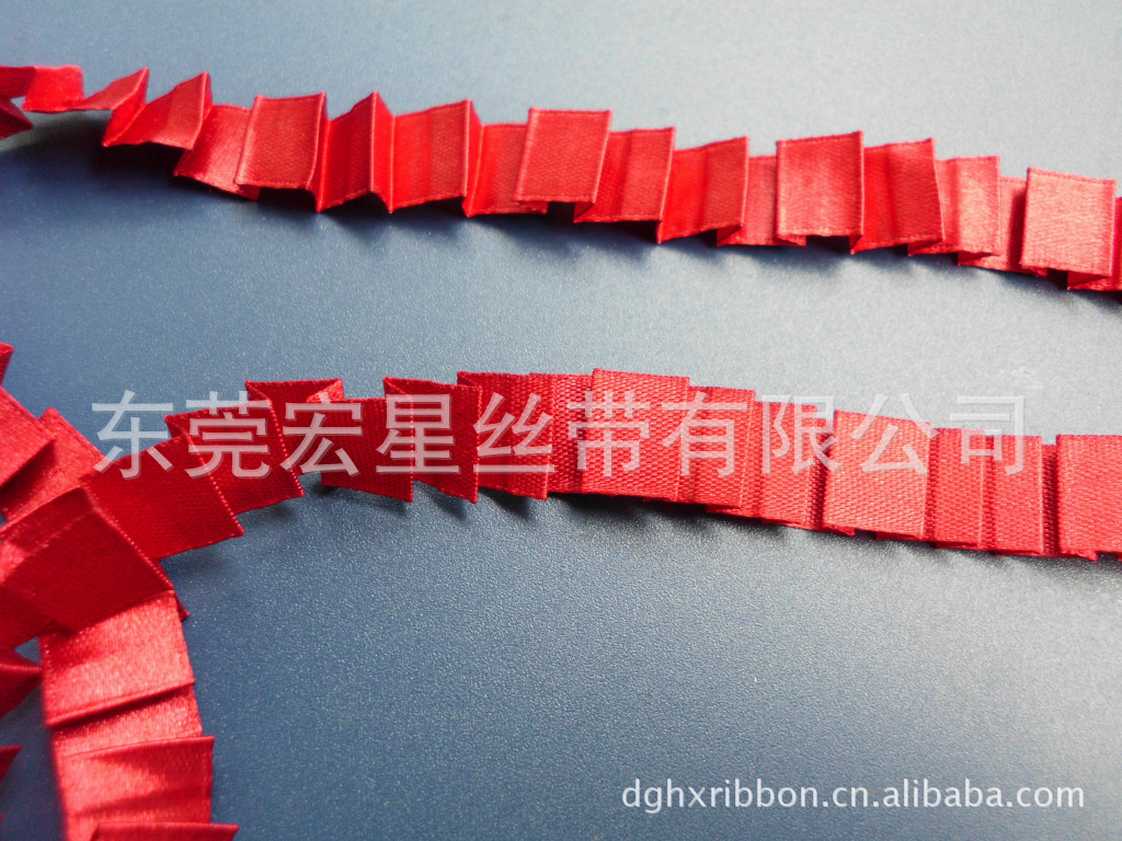 缎带花边 折皱缎带