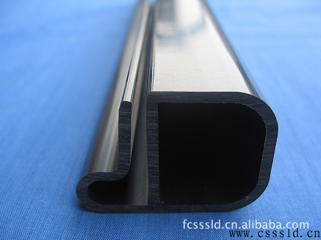 供应塑料型材，灯饰PVC塑料条、型材边框