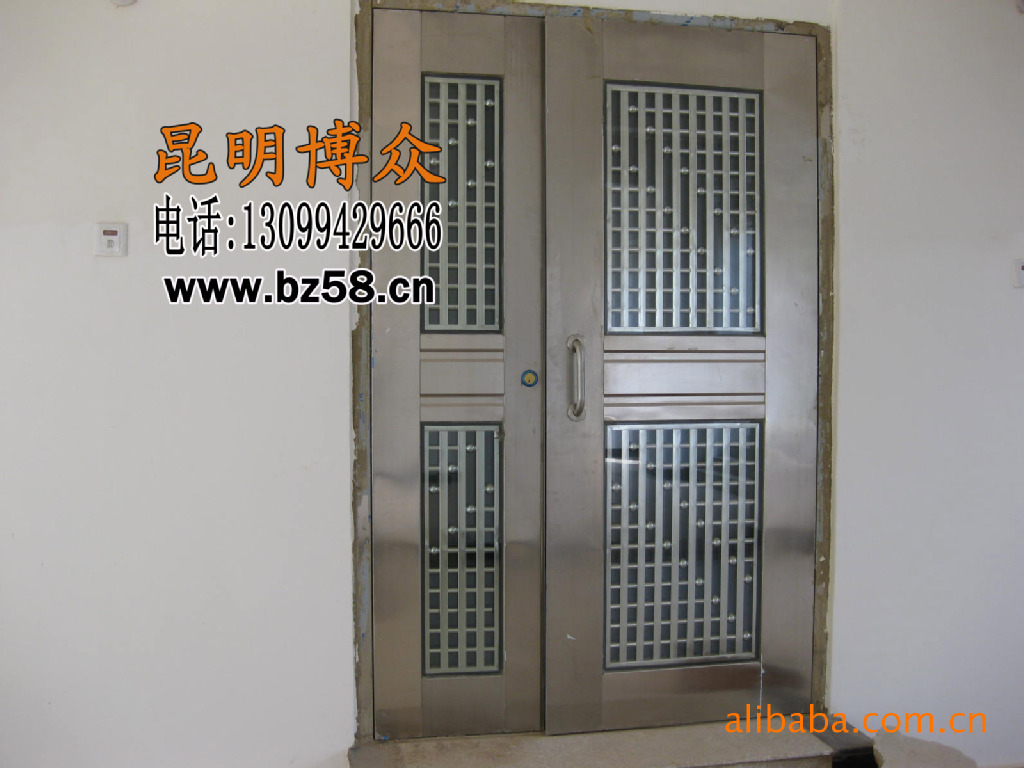 云南地区厂家供应单元门 单元门制作 小区入户门 刷卡电子门-阿里巴巴