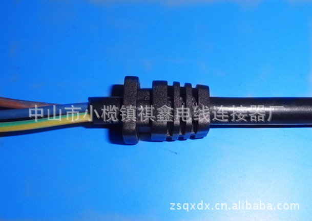 供应led公母插头对接线防水插头t型插头航空插头软灯条插头2-6芯