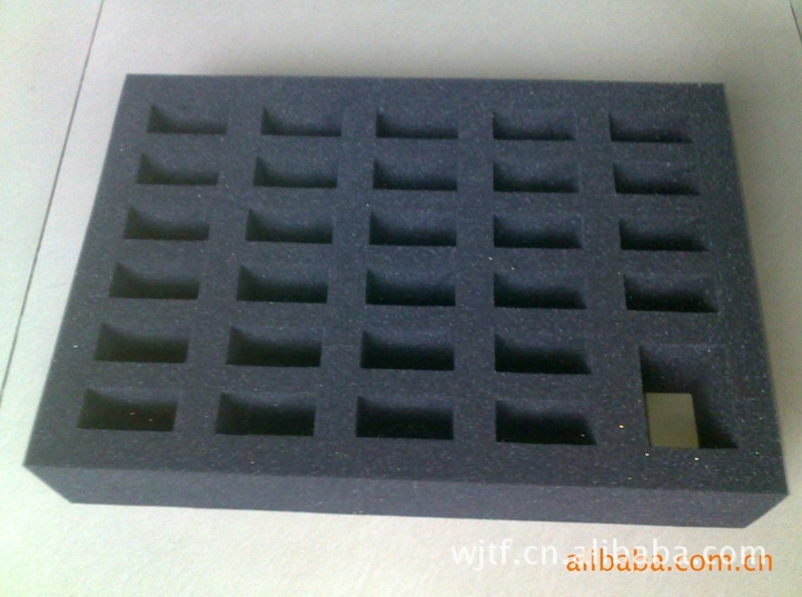 厂家直销大业腾飞黑色减震包装海绵