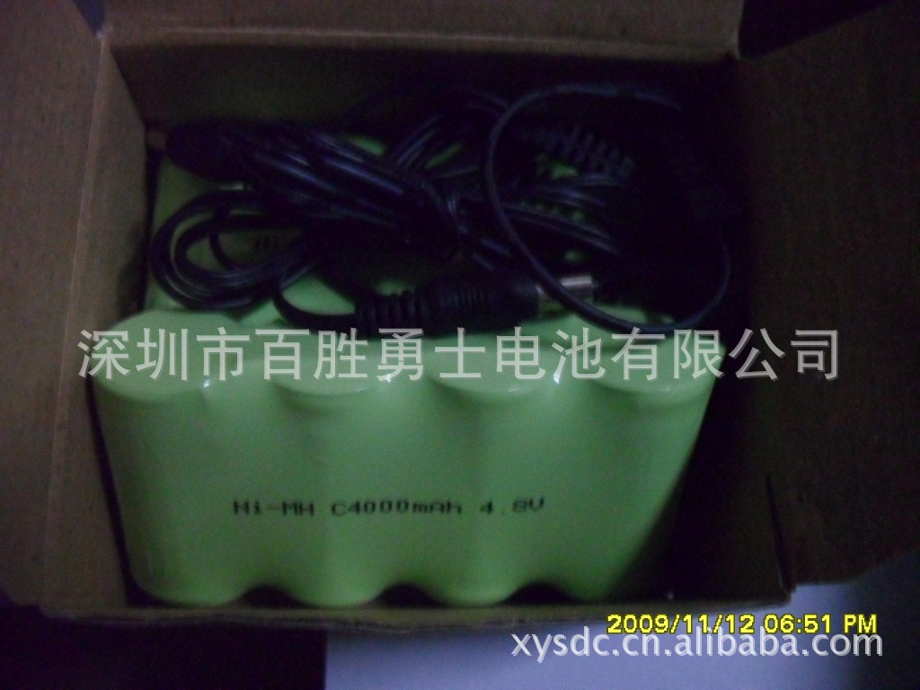 供应镍氢C4500MAH动力充电电池(图)