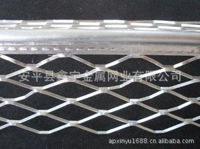 【厂家直销】供应圆孔形金属护角网、镀锌护角网