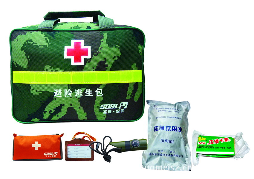 圣德保罗应急工具户外逃生救援61件套家庭地辰应急硬包SOS-001