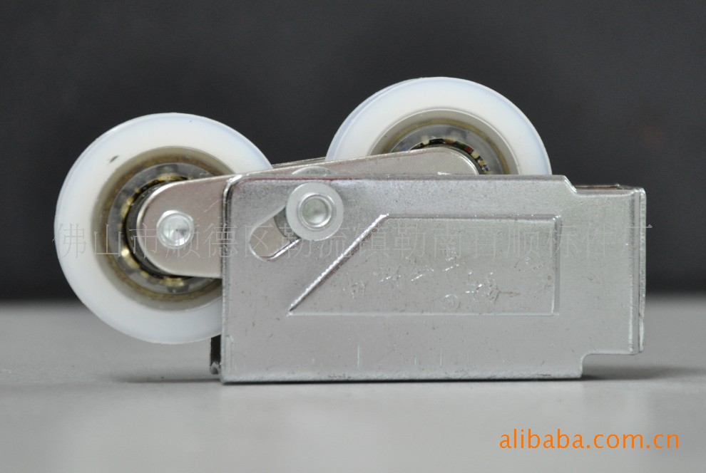 门窗滑轮 73#尼龙胶盖轴承双轮窗轮 轴承BS302