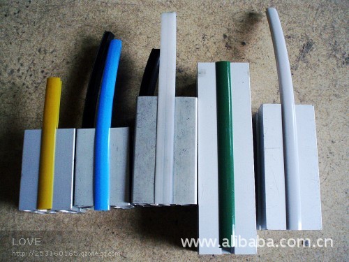 厂家供应铝合金机架封边条 胶条 软质槽装饰条 防尘防滑条