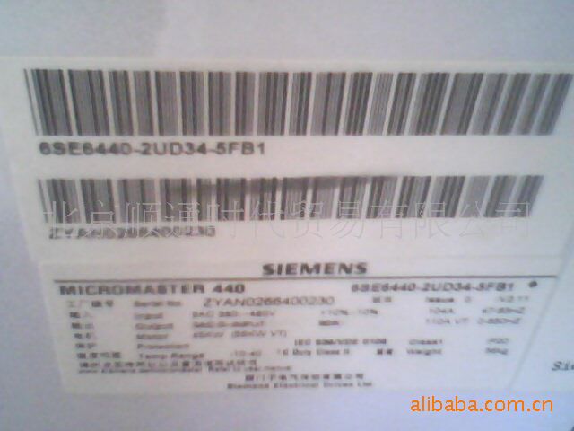 西门子MM440变频器45kw  6SE6440-2UD34-5FB1