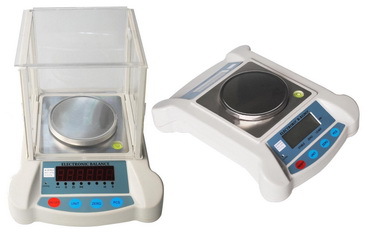 FET-N福日电子称双面显示带防风罩1000g-0.01g高精密秤电子秤