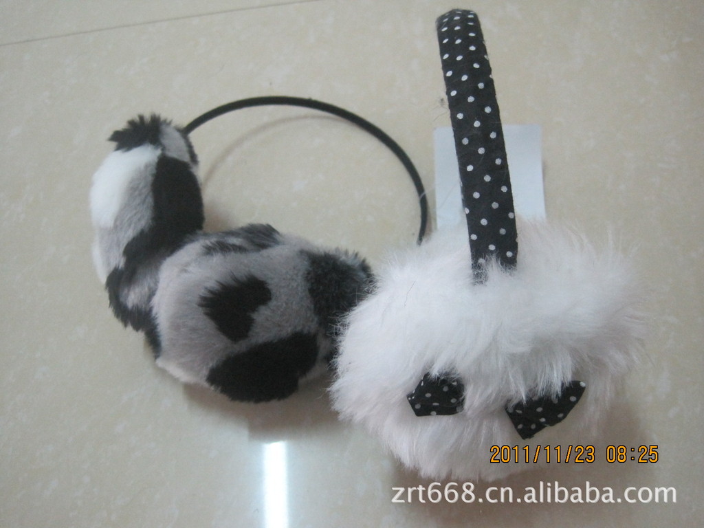 厂家供应各种冬季保暖耳套、新款毛绒保暖耳罩、护耳、耳捂、耳包