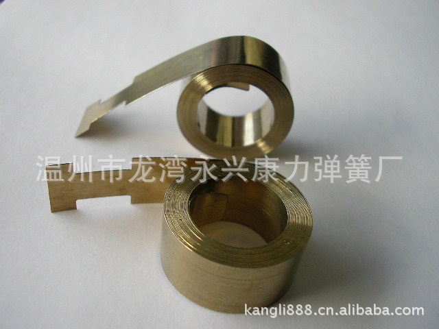 供应恒力弹簧 0.15*12.5 不锈钢恒力发条弹簧
