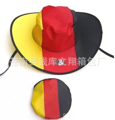 Manufacturers custom folding cowboy hat, nylon cap, advertising fisherman hat, can be customized logo good gift