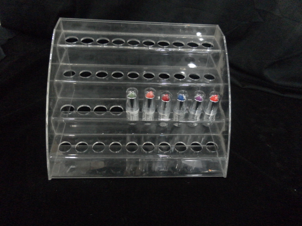 精品亚克力展柜 化妆品展示柜 货架 礼品展会展柜（价格面议）