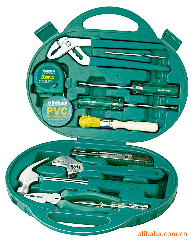 德普斯威13件基本维修组套 家用组合套装 手动工具 车载礼品