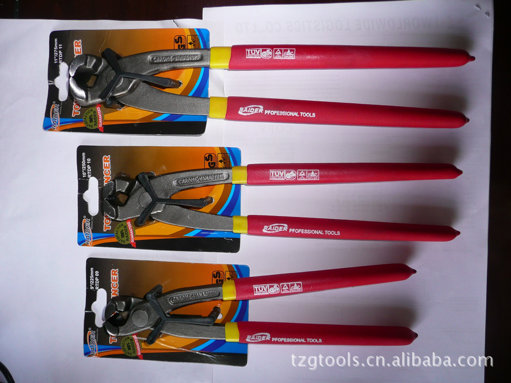 厂家供应高档双色浸塑柄扎线钳  胡桃钳 ATLAS钳子