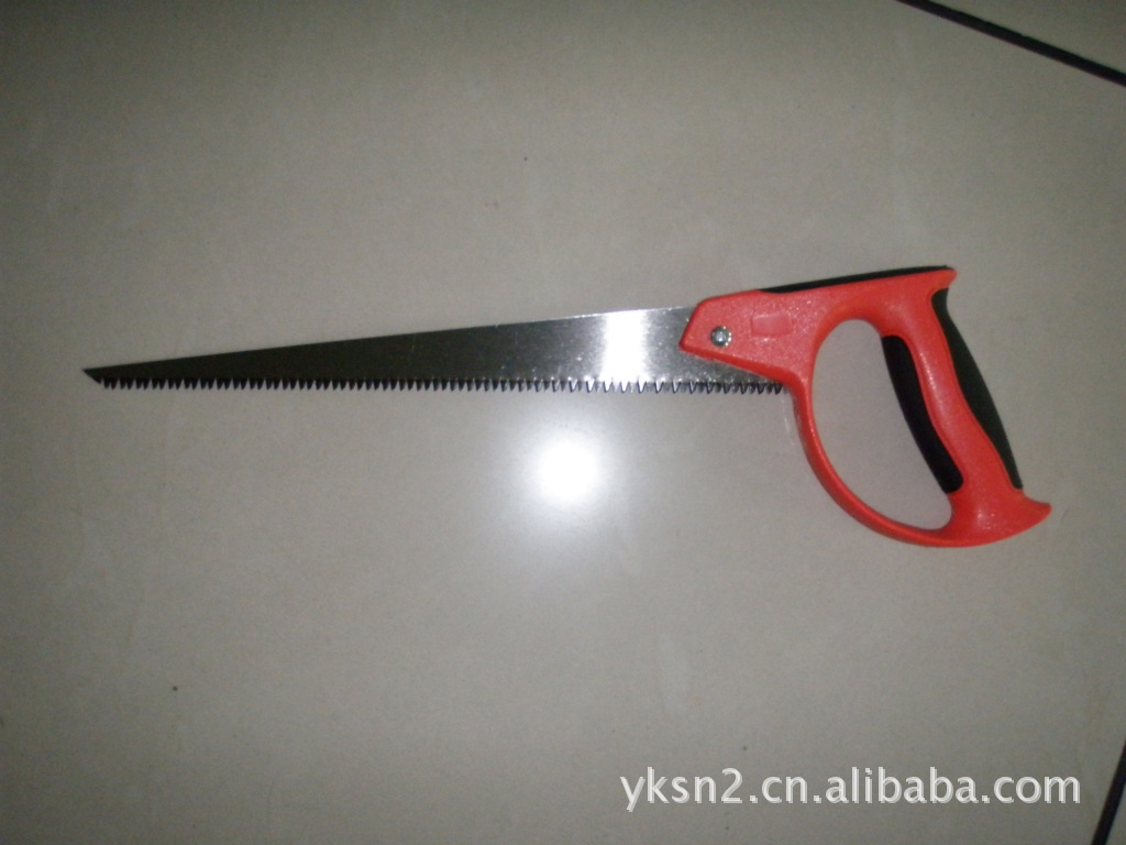 双色高档塑柄鸡尾锯 磨齿淬火新款外贸出口鸡尾锯 鸡尾锯