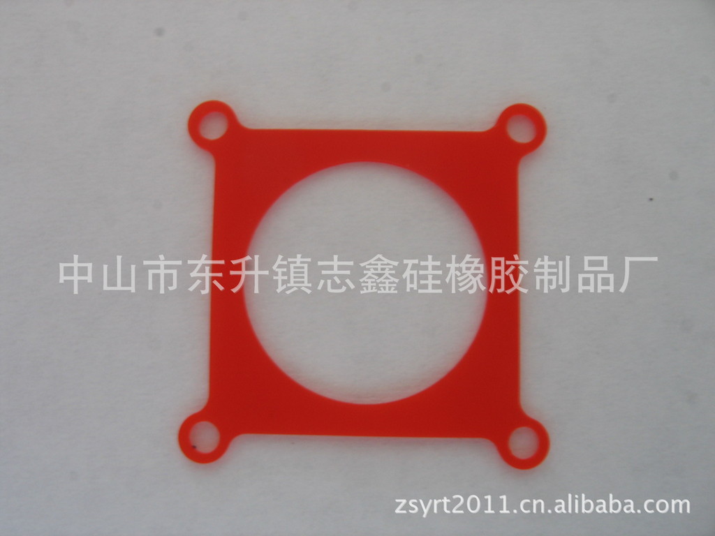 中山东升硅橡胶制品硅胶胶垫 硅胶密封垫 硅胶平垫圈订做加工