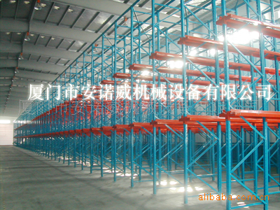 厦门货架厂家 供应贯通式 驶入式 托盘式重型仓储货架