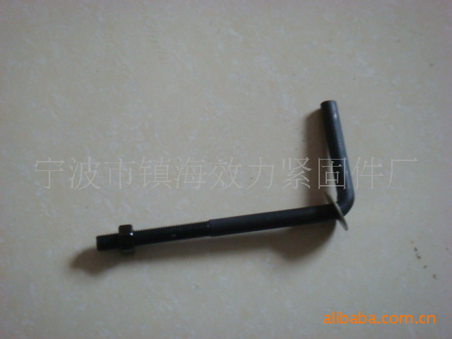 供应4.8级非标异形地脚螺栓发黑(图)