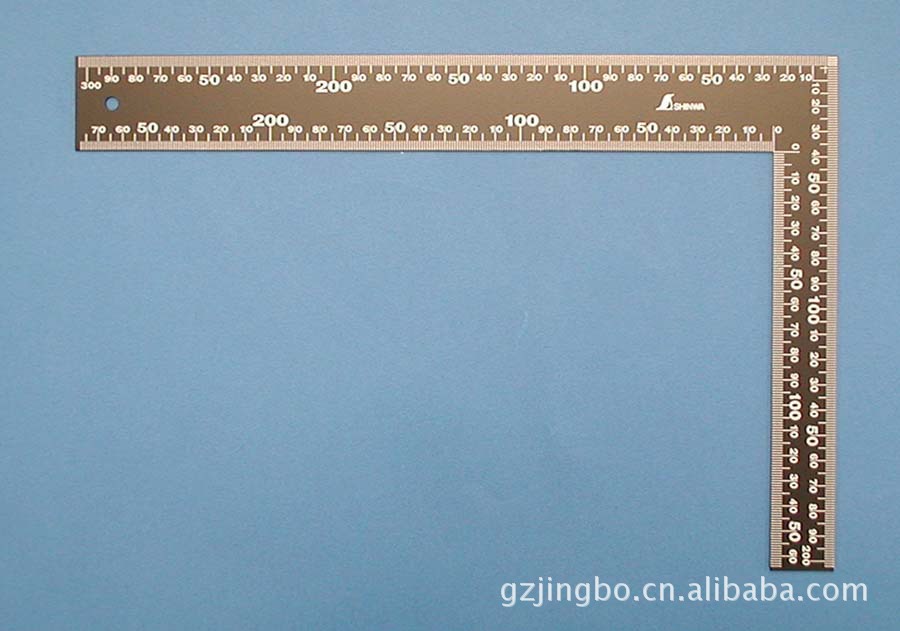 现货供应日本亲和角度尺SHINWA角度尺不锈钢直角尺精准实用工具
