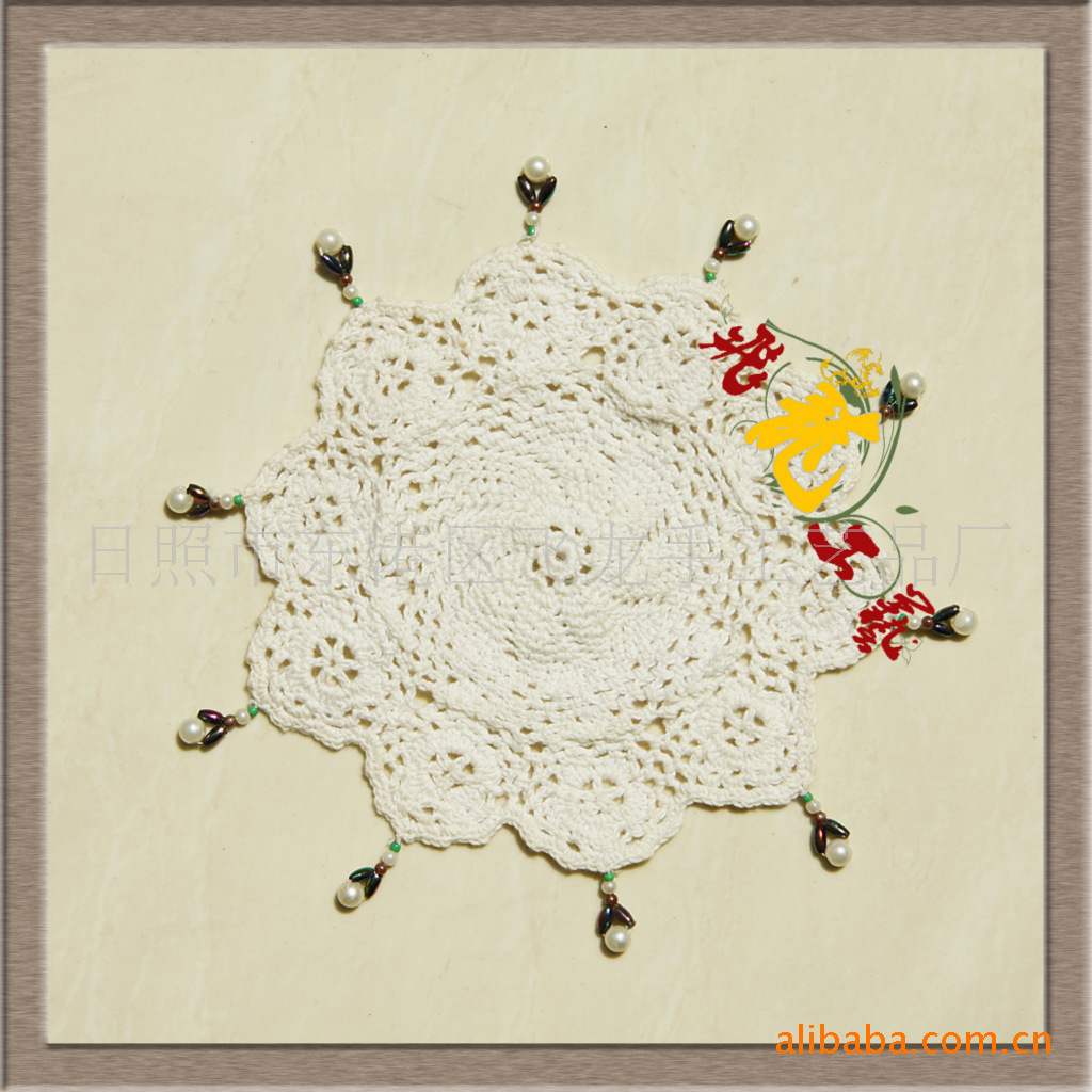 供应手钩花，钩针花。手工钩编花款式新。品种全可定做