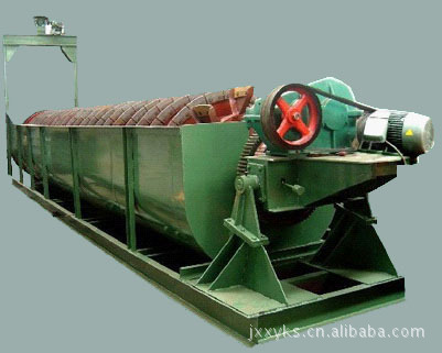 FLG型低堰式螺旋分级机 高堰式沉没式螺旋分级机 球磨给回路