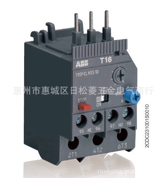 供应 [原装进口] T16-0.13 ABB热过载继电器 1SAZ711201R1005